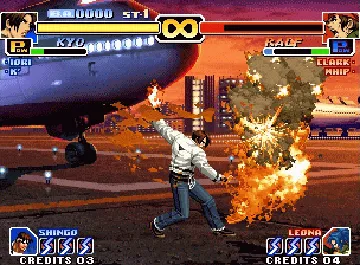 The King of Fighters '99 - Millennium Battle (not encrypted) screen shot game playing